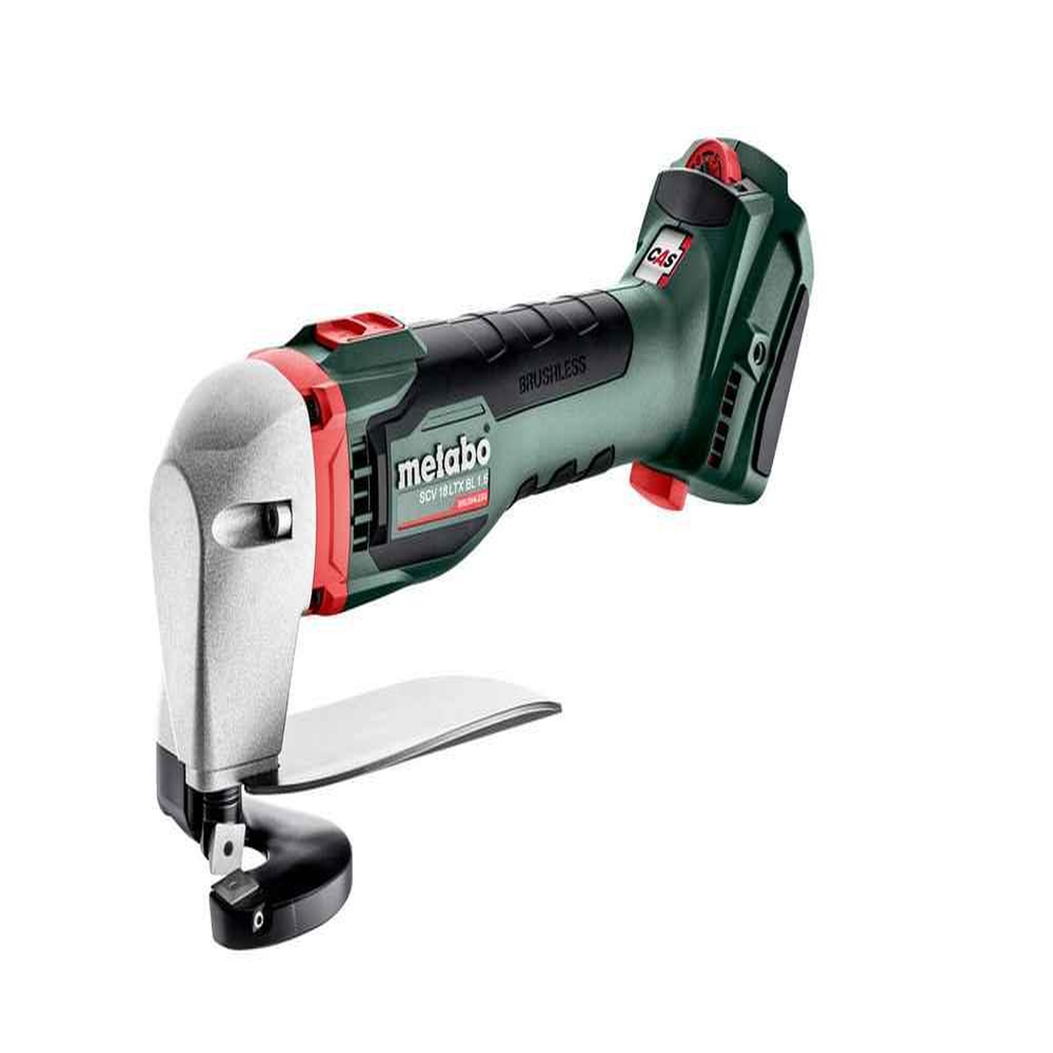 METABO SAS Cisaille 18V SCV 18 LTX BL 1.6 - Pick+Mix (sans batterie), coffret Metabox