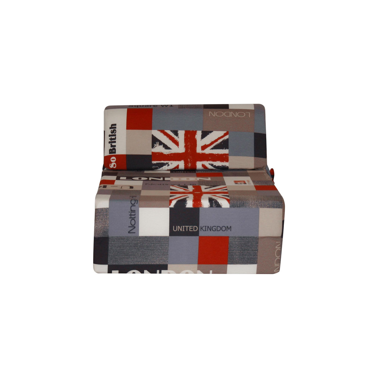 Ops Chauffeuse 1 place imprimée british