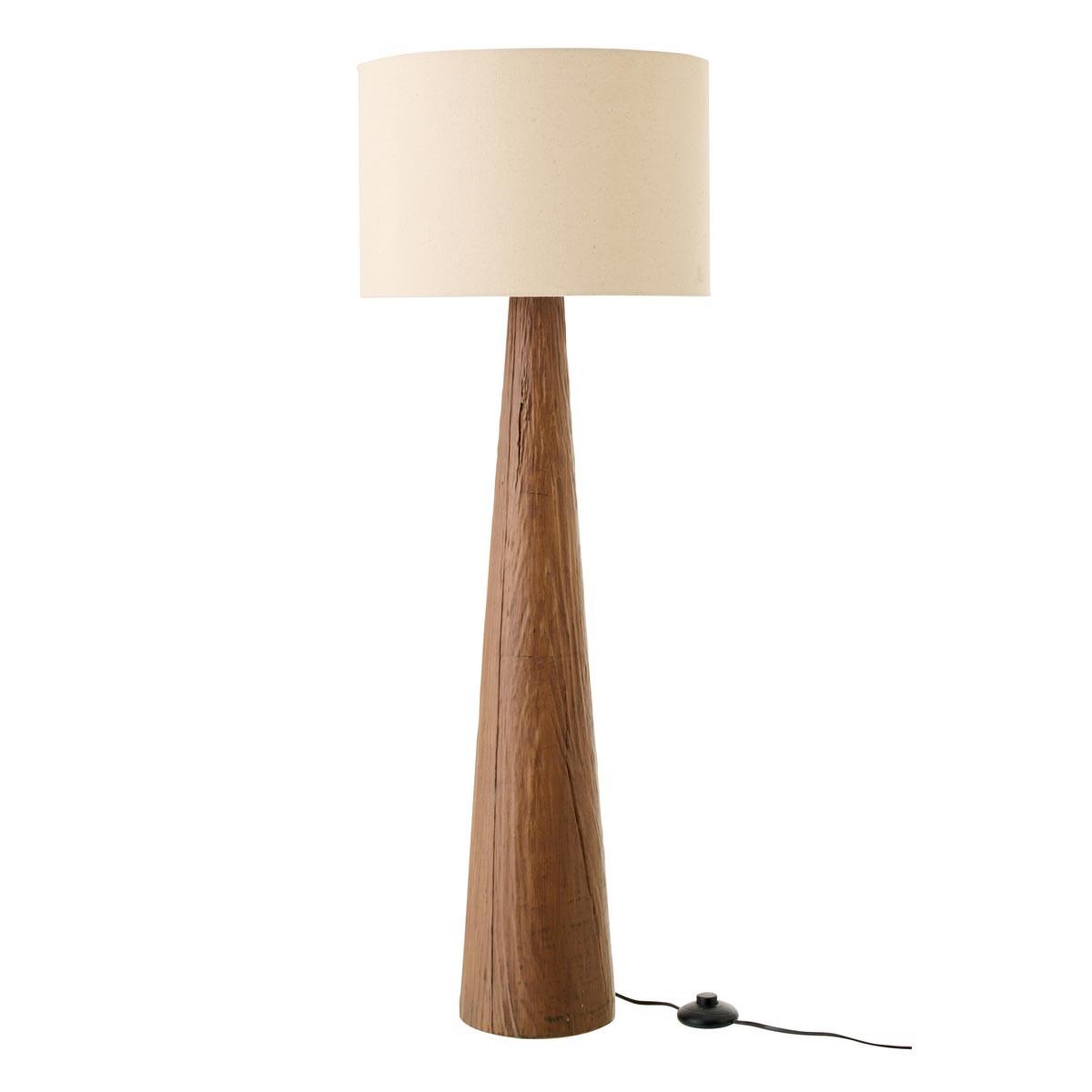 J-LINE Lampadaire en Céramique  Melina  102cm Marron