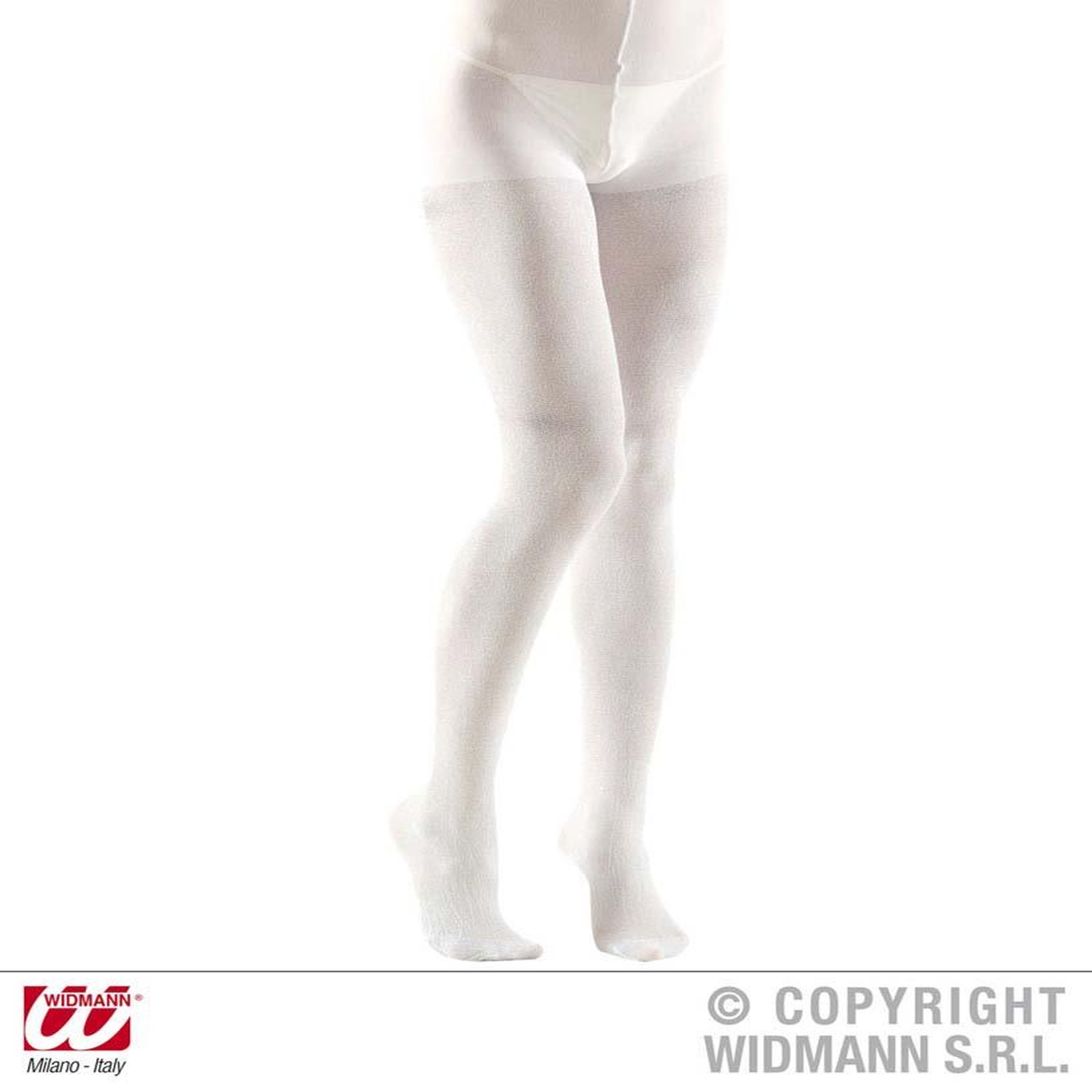 WIDMANN Collant Blanc Scintillant - Adultes