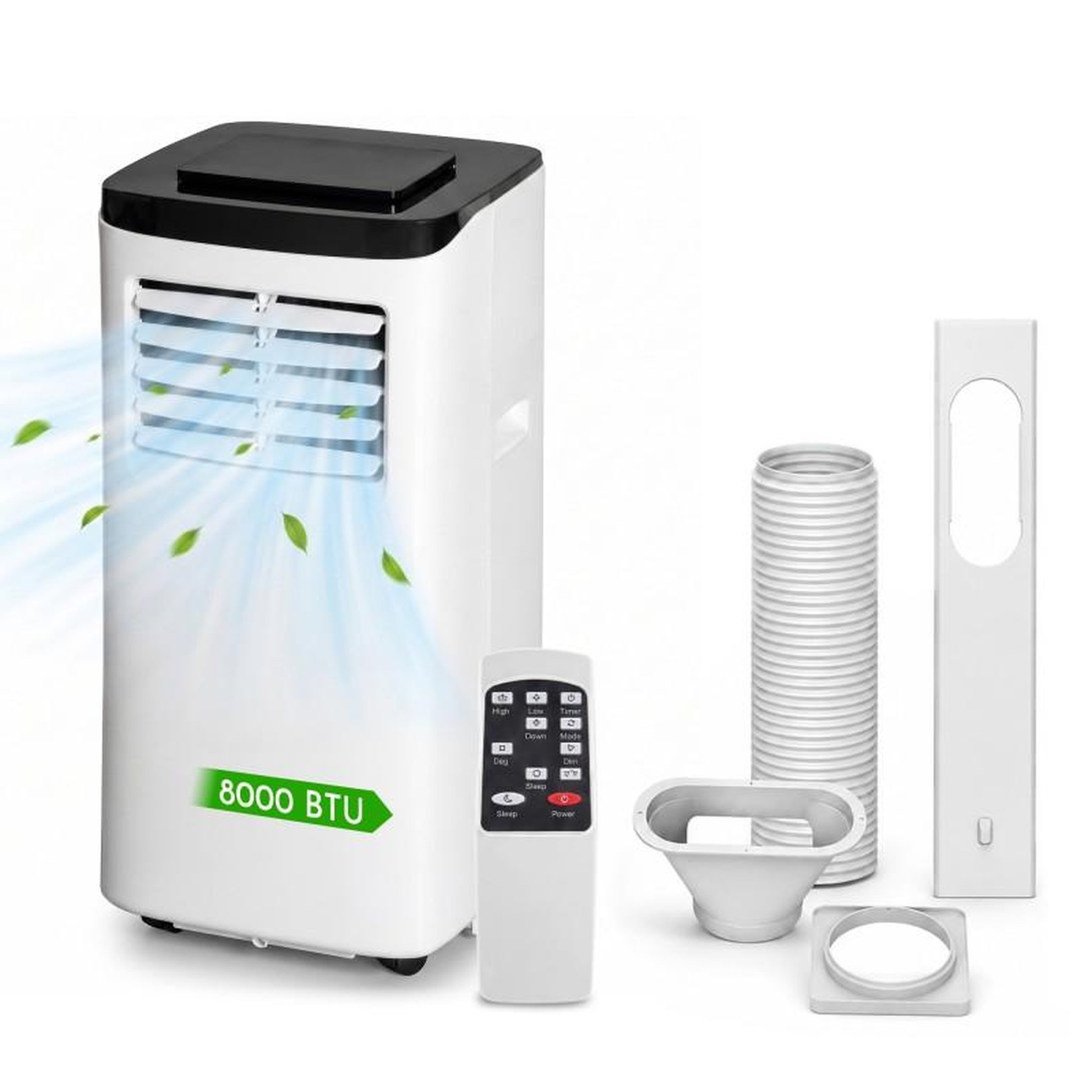 Climatiseur mobile 3-en-1 - 8000 btu