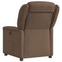 Voir la diapositive 5 : VIDAXL Fauteuil inclinable Marron Tissu