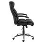 Voir la diapositive 2 : TOILINUX Chaise de bureau à roulettes Ben - Noir