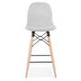 Voir la diapositive 2 : Paris Prix Tabouret de Bar Scandinave  Jelena  111cm Gris
