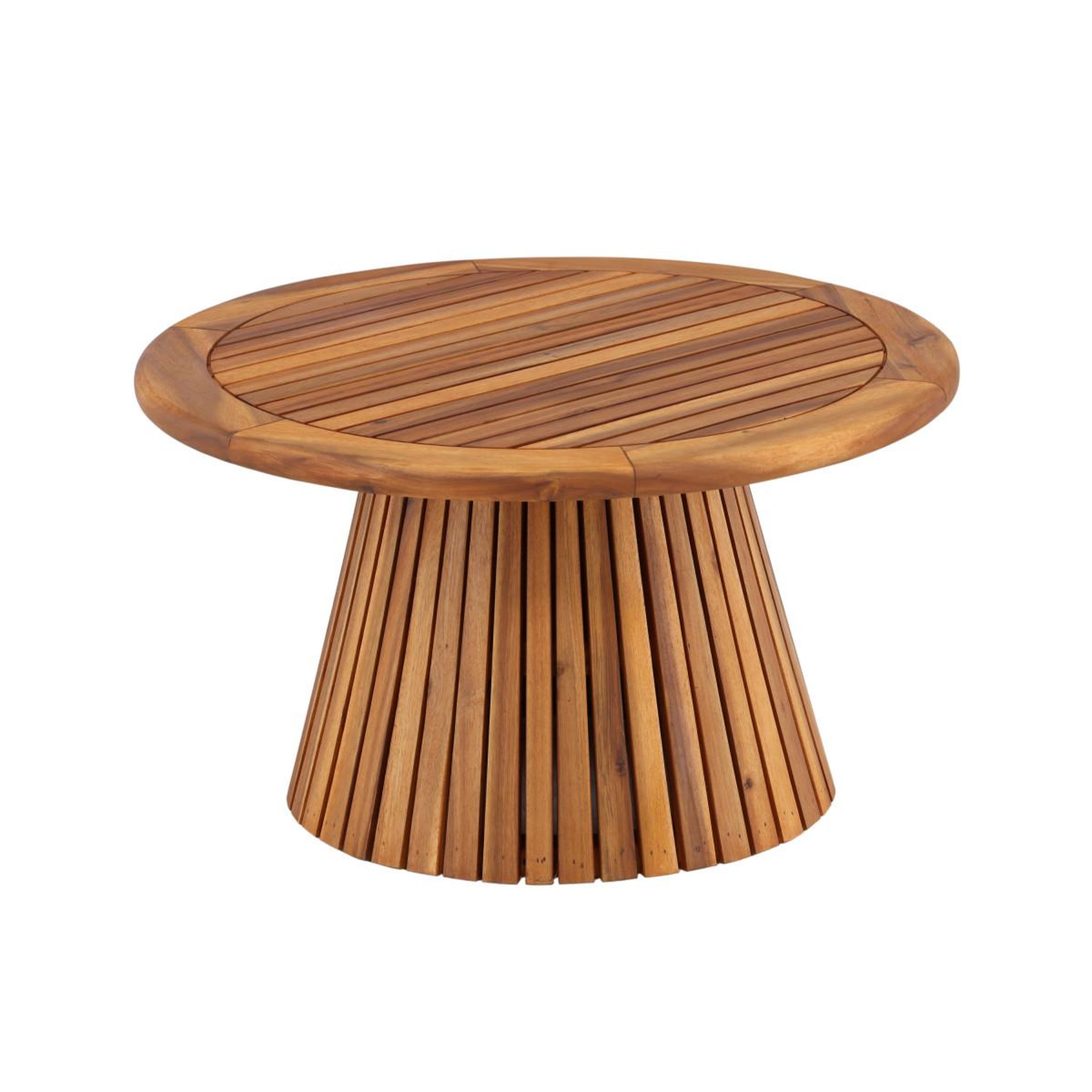 Voir la diapositive 2 : Paris Prix Table Basse de Jardin  Lumpur  70cm Naturel