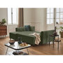 Voir la diapositive 3 : BEST MOBILIER Saphir - canapé d'angle réversible 4 places - convertible - avec coffre - en tissu