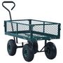 Voir la diapositive 2 : VIDAXL Chariot a main de jardin Vert 250 kg