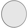 Voir la diapositive 3 : VIDAXL Miroir mural Noir Ø 50 cm Rond