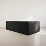 Voir la diapositive 5 : LISA DESIGN Alya - canapé modulable panoramique 7 places en simili