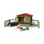 Voir la diapositive 1 : Schleich Coffret Clapier a Lapins, SCHLEICH 42728 Farm World, Des 4 ans