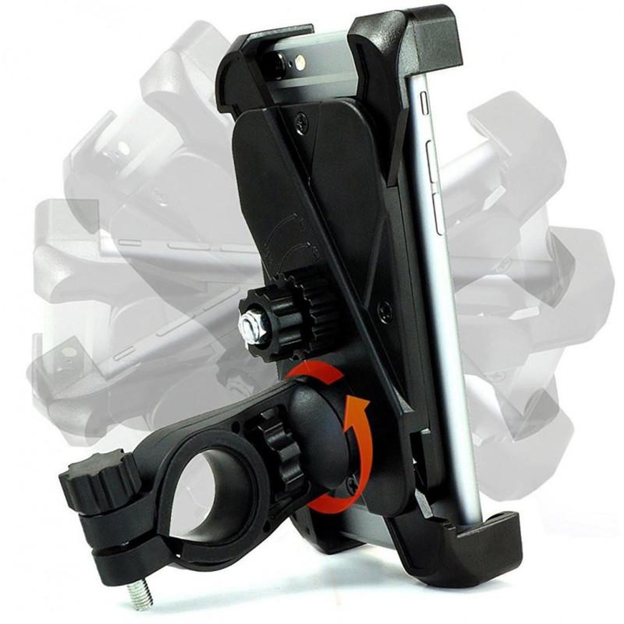 Voir la diapositive 5 : Akashi Support pour portable sur vélo AKASHI ALTBIKEHOLDBLK