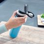 Voir la diapositive 6 : Leifheit Leifheit Bouteille thermos Flip 600 ml Bleu marine