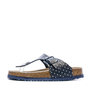 Voir la diapositive 1 : BEPPI Sandales Marine/Pois Fille Beppi Casual Slipper