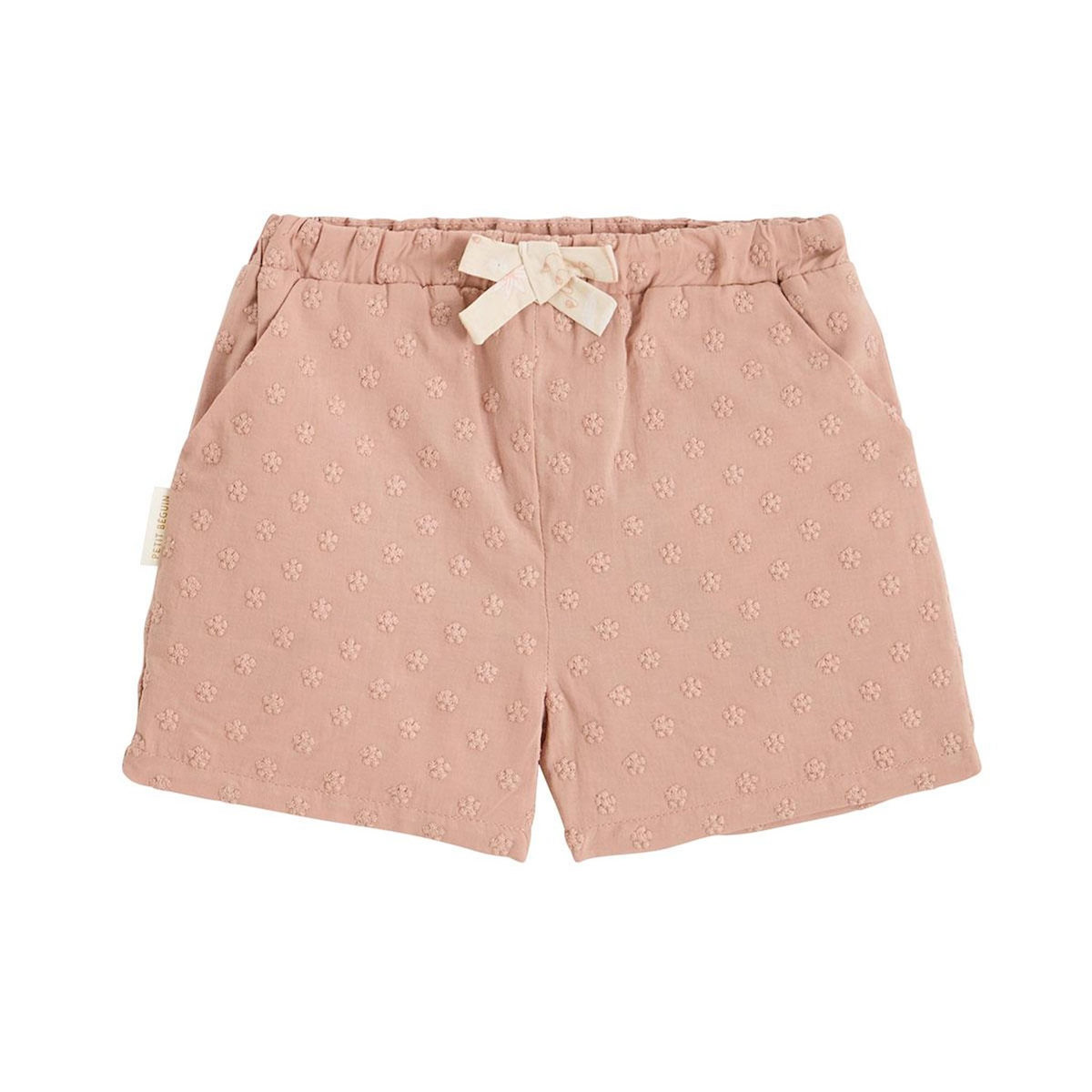 Petit Béguin Short enfant en broderie anglaise Poésie d'été