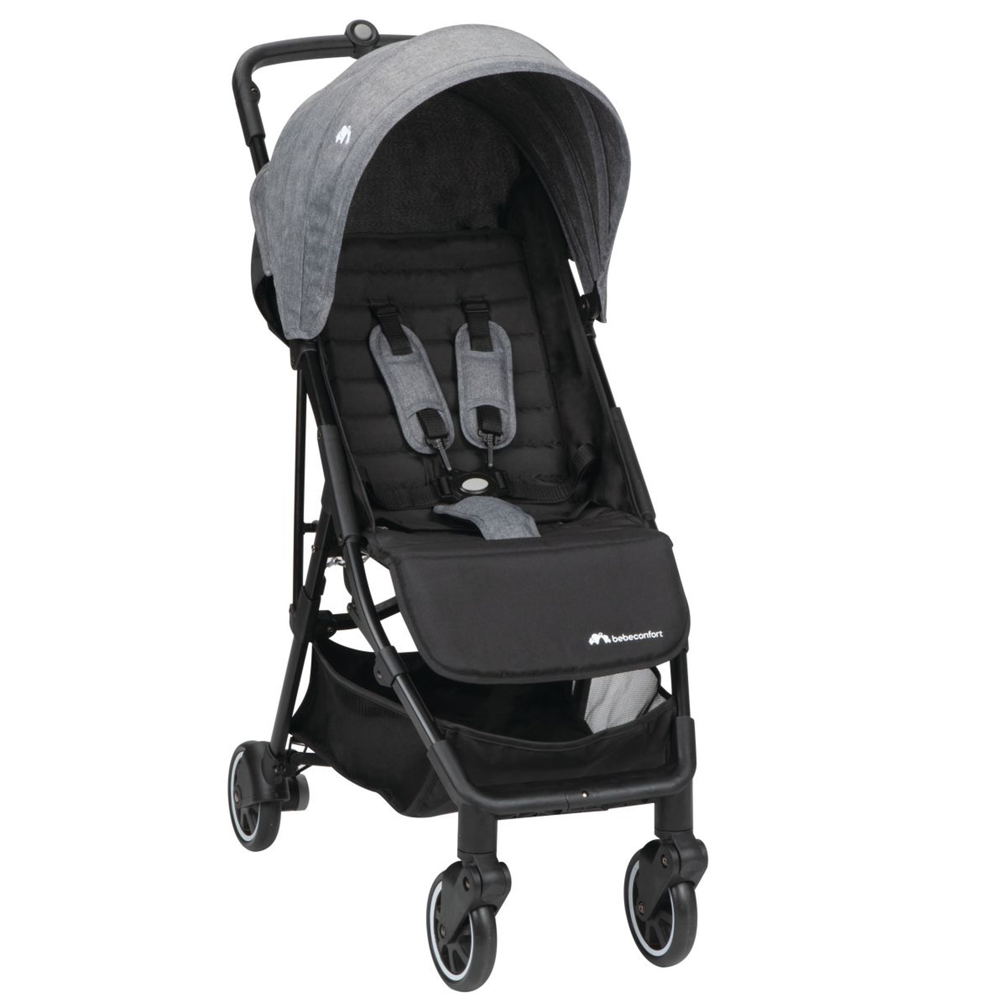 Voir la diapositive 1 : Bebe Confort Poussette compacte TEENY 3D black chic