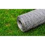 Voir la diapositive 4 : VIDAXL Grillage pour voliere Acier galvanise 25 x 1 m Argente