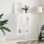 Voir la diapositive 3 : VIDAXL Armoire murale blanc 69,5x34x90 cm