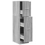 Voir la diapositive 2 : VIDAXL Armoire apothicaire sonoma gris 30x41x118 cm bois d'ingenierie