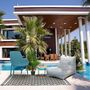 Voir la diapositive 2 : The Home Deco Factory Fauteuil pour table de jardin design Malibu