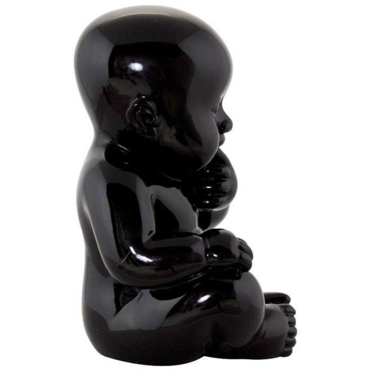 Paris Prix Statue Déco  Bébé  17cm Noir