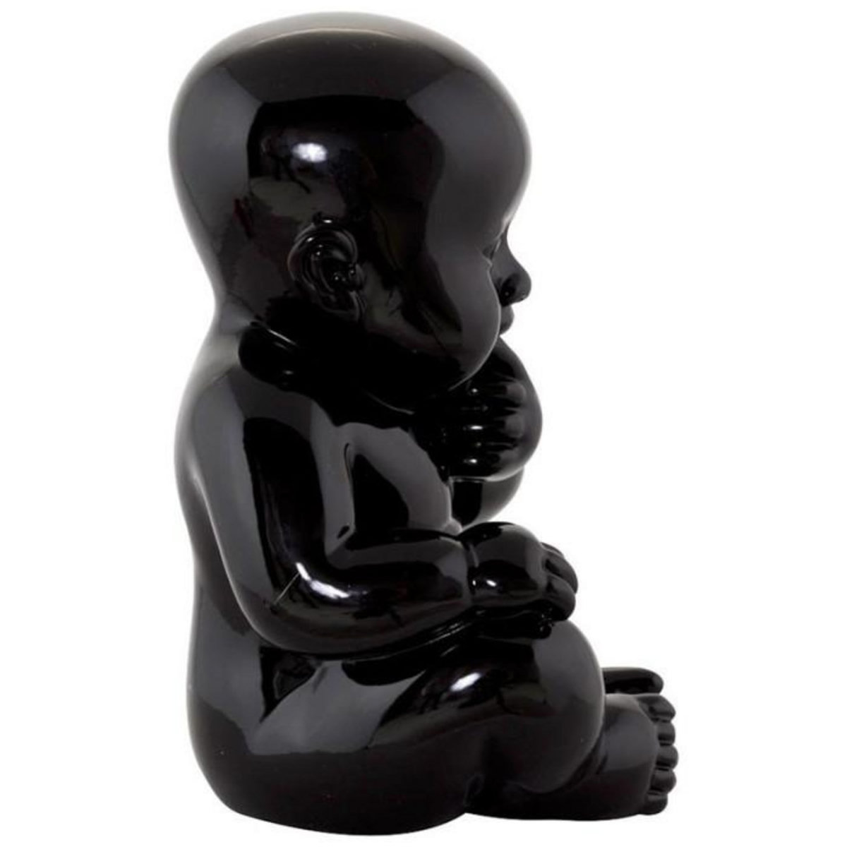 Paris Prix Statue Déco  Bébé  17cm Noir