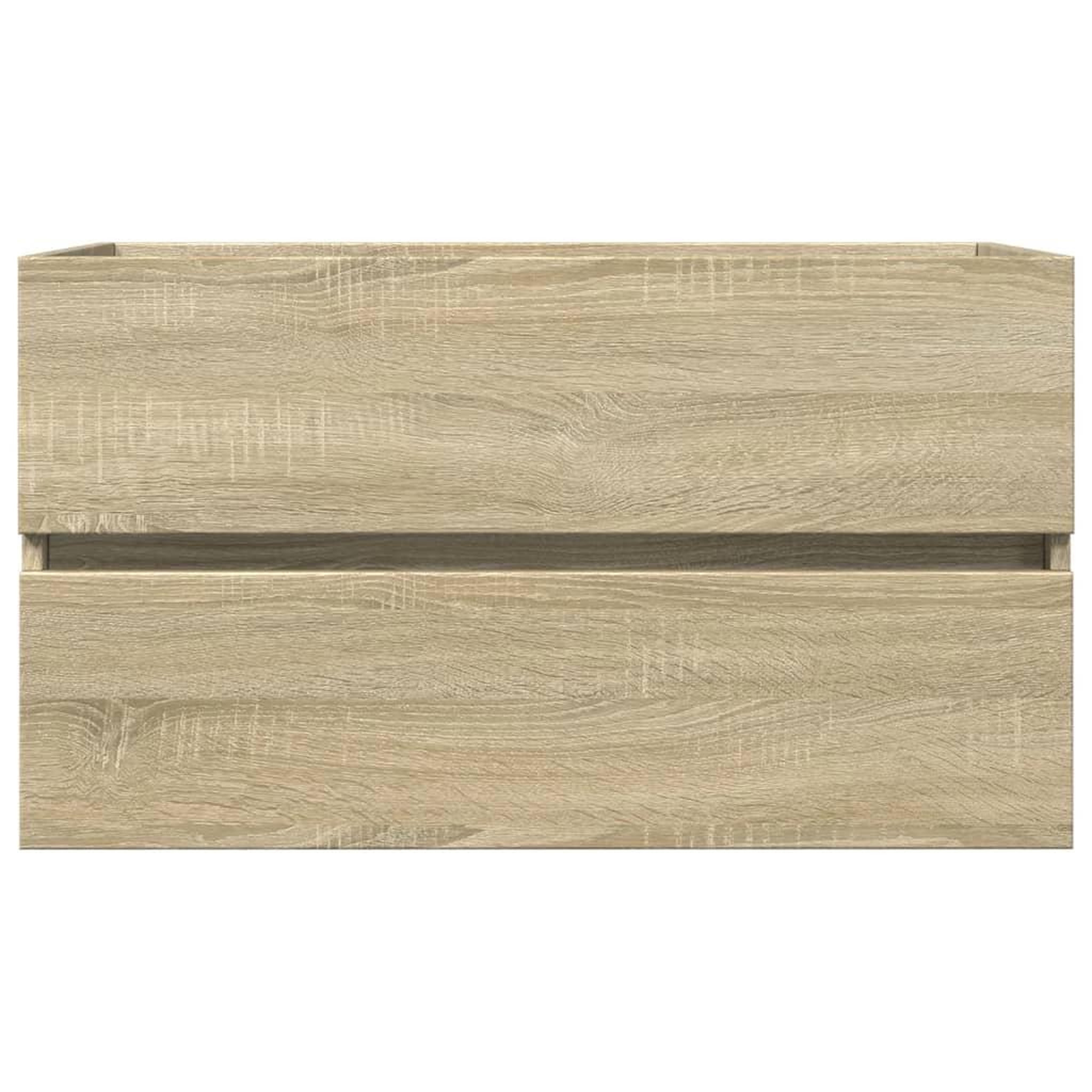 Voir la diapositive 5 : VIDAXL Ensemble de meubles de bain 2pcs ceramique et bois d'ingenierie
