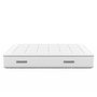 Voir la diapositive 6 : IDLITERIE Ensemble matelas ressorts 7 zones PALACIO + sommier en kit gris lattes flexibles 180 x 200 cm