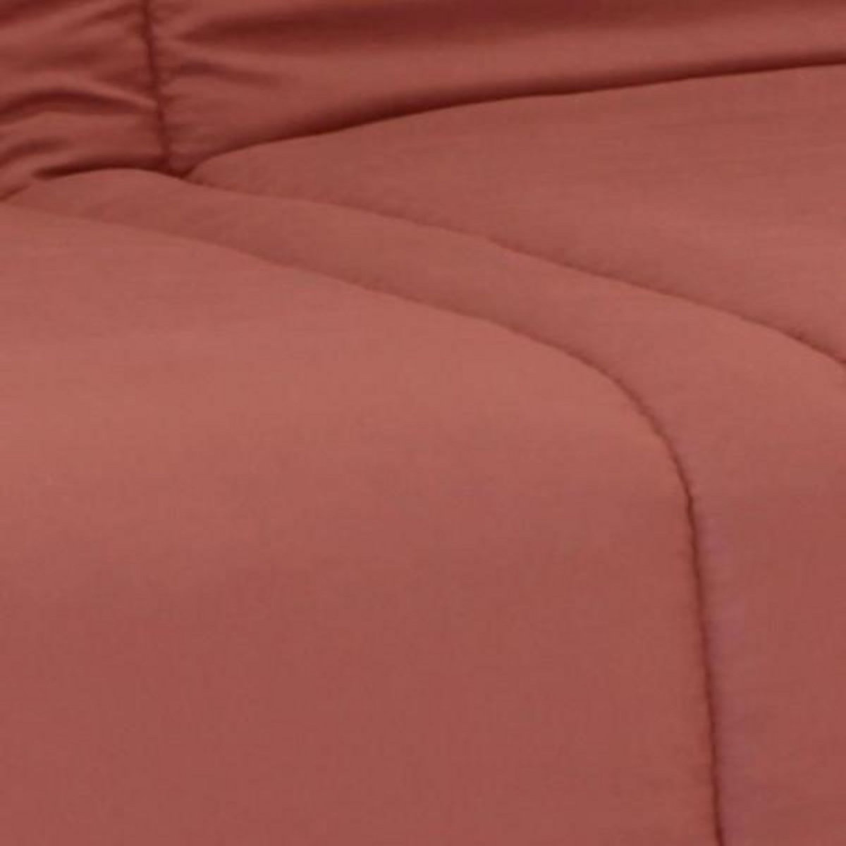 MARKET24 Banquette clic clac 3 places - Terracotta - 100% coton - L 193 x P 92 cm - LENA