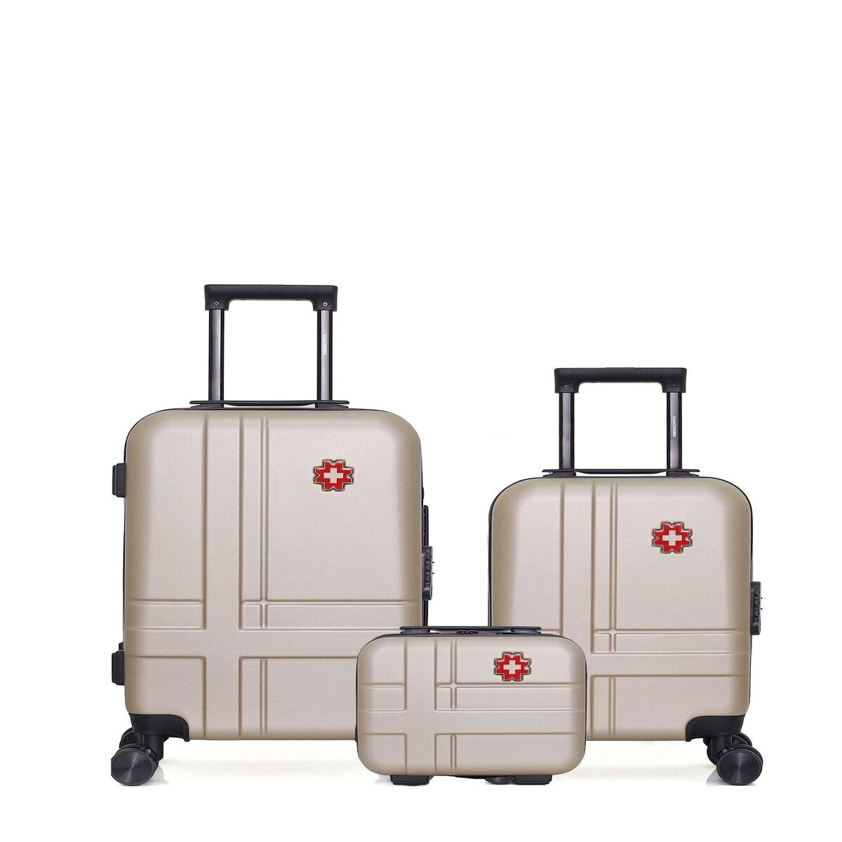 SWISS KOPPER SWISS KOPPER - LOT DE 3 - Valises cabine, cabine XXS et vanity USTER