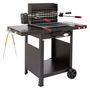 Voir la diapositive 1 : GARDENSTAR Barbecue au charbon de bois en acier VERTICAL