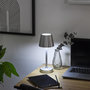 Voir la diapositive 5 : Paris Prix Lampe à Poser Tactile à LED  Alana  26cm Argent