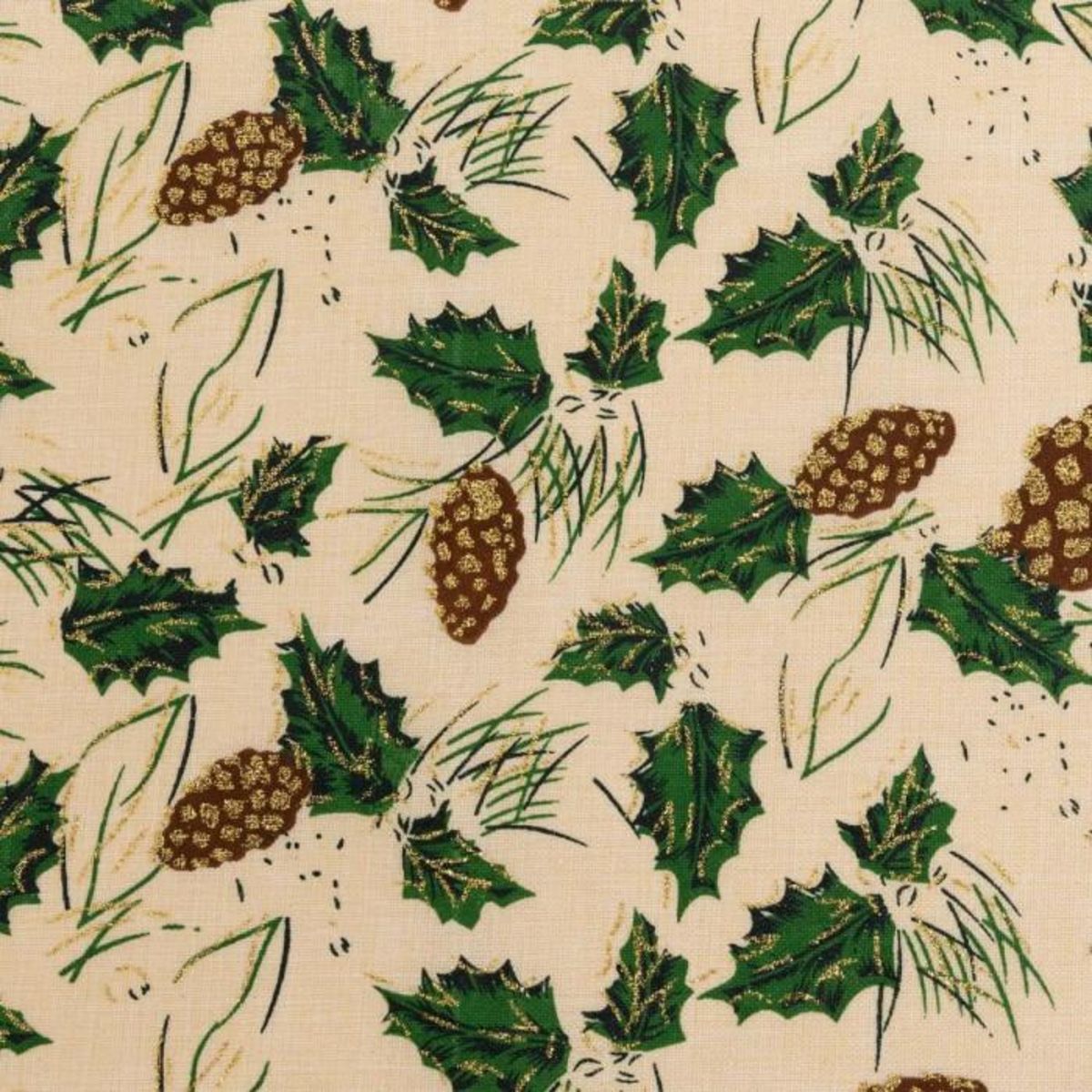 ATMOSPHERA Chemin de Table Déco  Pomme de Pin  28x300cm Beige