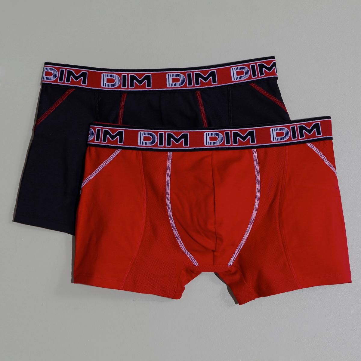 DIM Lot de 2 boxers DIM 3D Flex Air