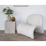 LISA DESIGN Mattia - fauteuil - en tissu. Coloris disponibles : Beige, Marron