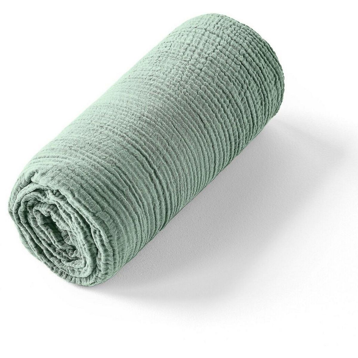 BATON ROUGE Drap housse 1000% gaze de coton