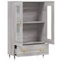 Voir la diapositive 5 : VIDAXL Buffet haut sonoma gris 69,5x31x115 cm bois d'ingenierie