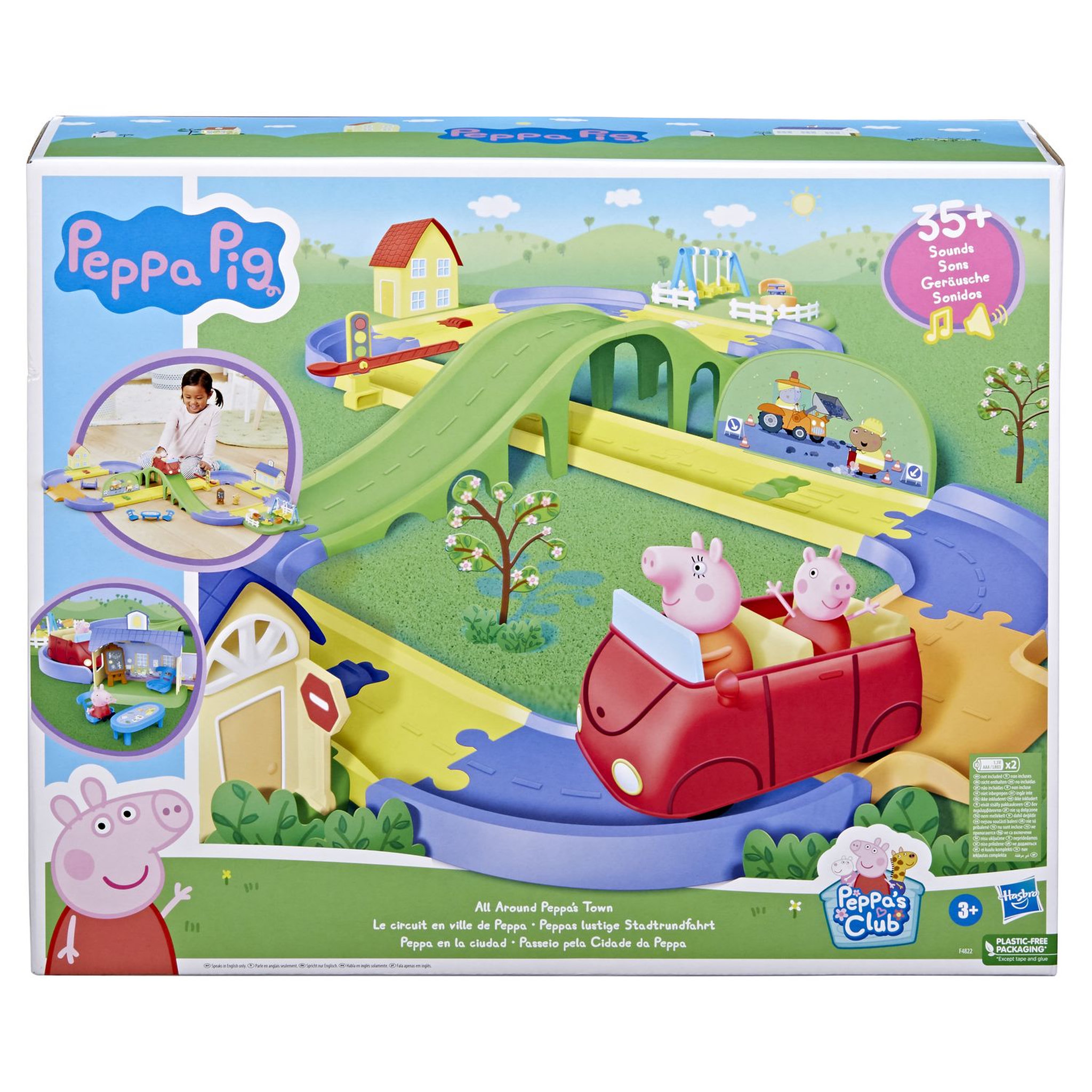 Voir la diapositive 1 : HASBRO Peppa Le circuit en ville 