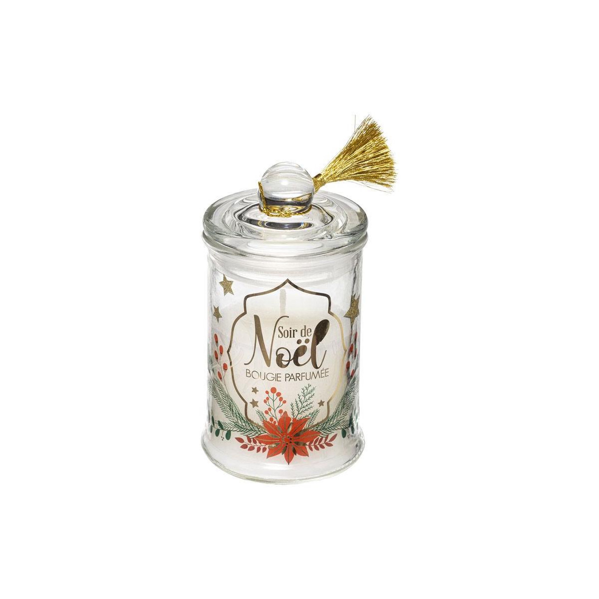 FEERIC LIGHT & CHRISTMAS Bougie parfumée  photophore  11cm la fée des délices