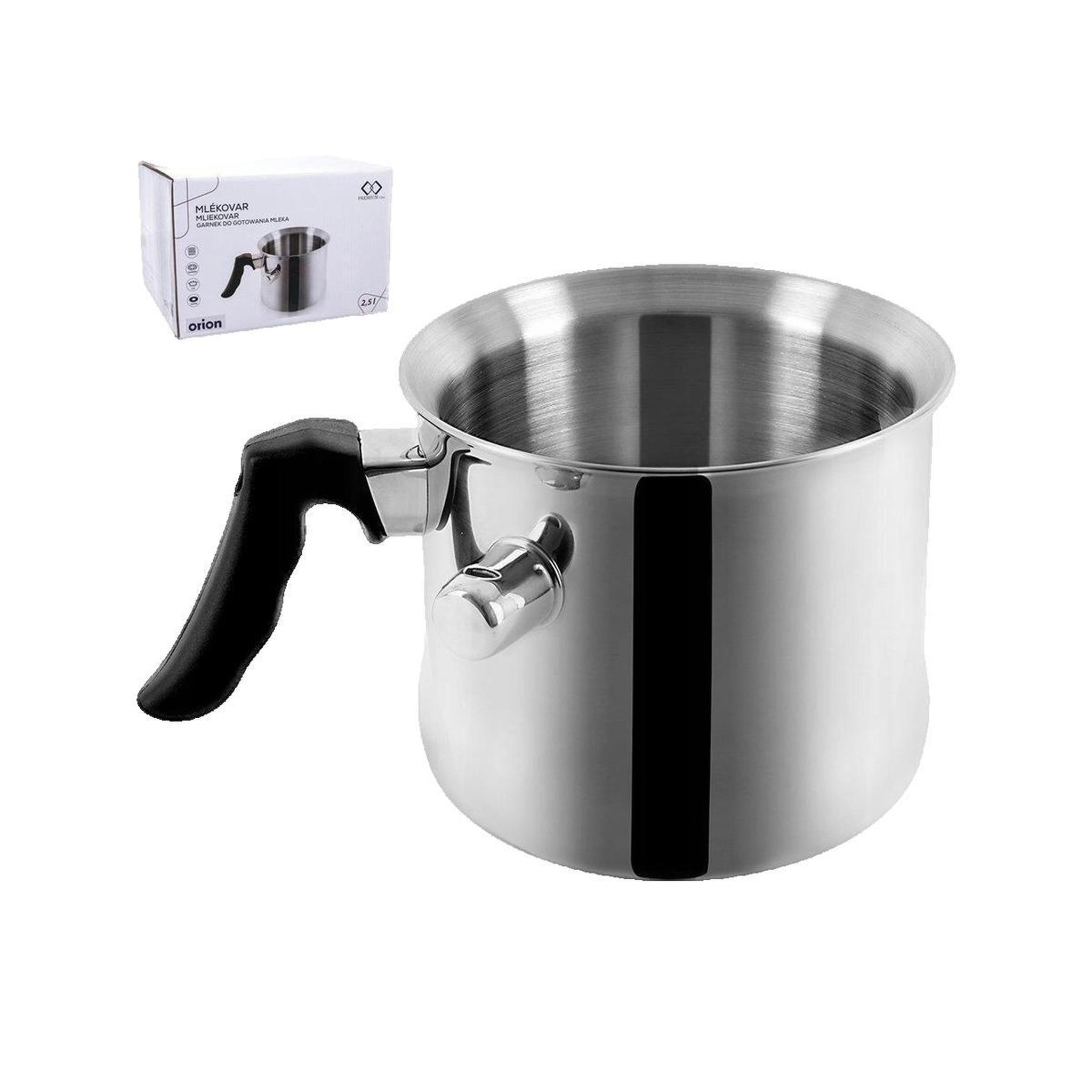 Voir la diapositive 2 : Orion Casserole Orion Modèle 8592381122652 Acier inoxydable 2,5 litres