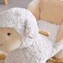 Voir la diapositive 4 : SWEEEK Fauteuil mouton à bascule pour enfant