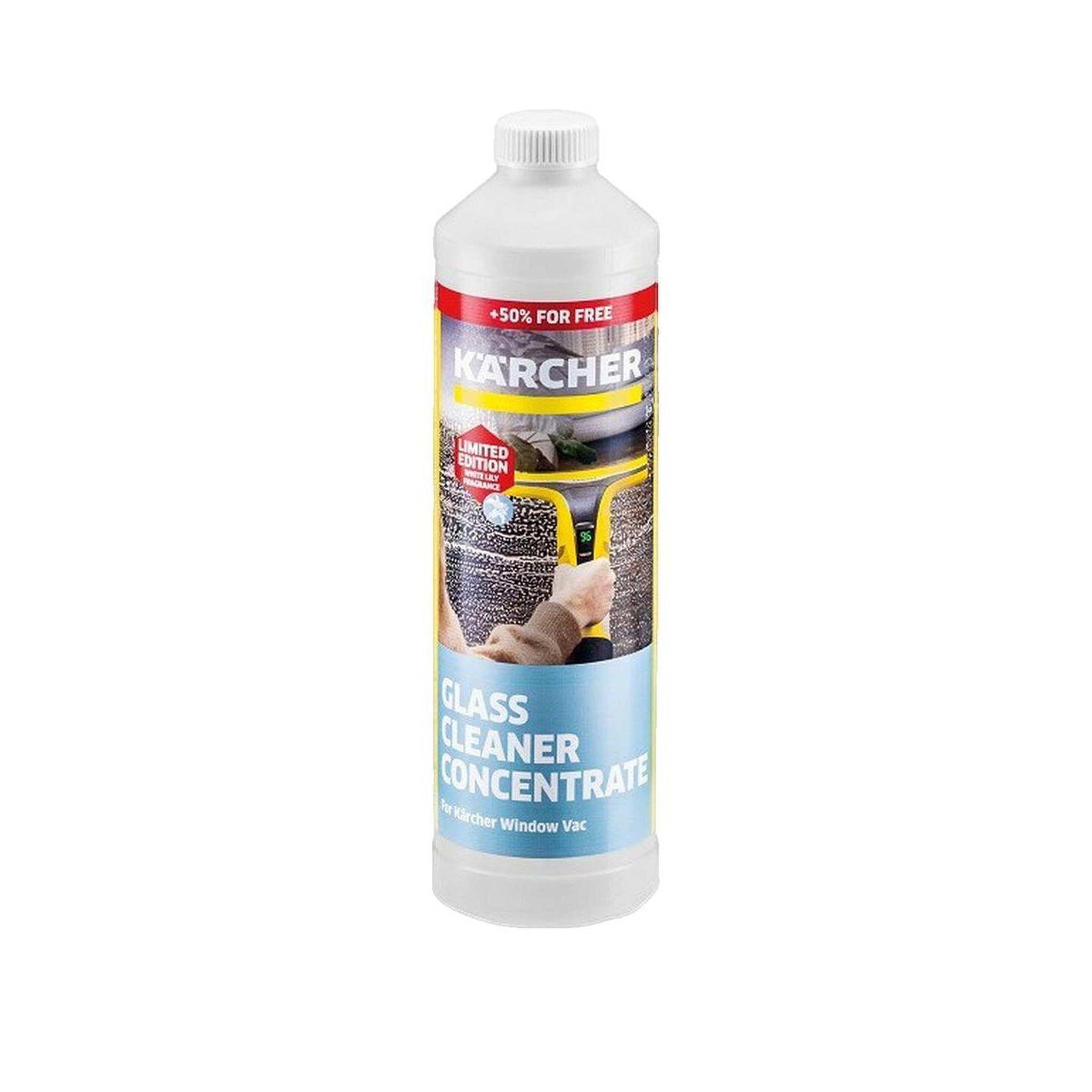 Voir la diapositive 2 : KARCHER Nettoyant pour vitres Kärcher 750 ml concentré parfum frais de lilas