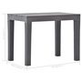 Voir la diapositive 6 : VIDAXL Bancs de jardin lot de 2 Moka Plastique