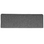 Voir la diapositive 4 : VIDAXL Tapis d'escalier 30 pcs 65x21x4 cm Gris fonce