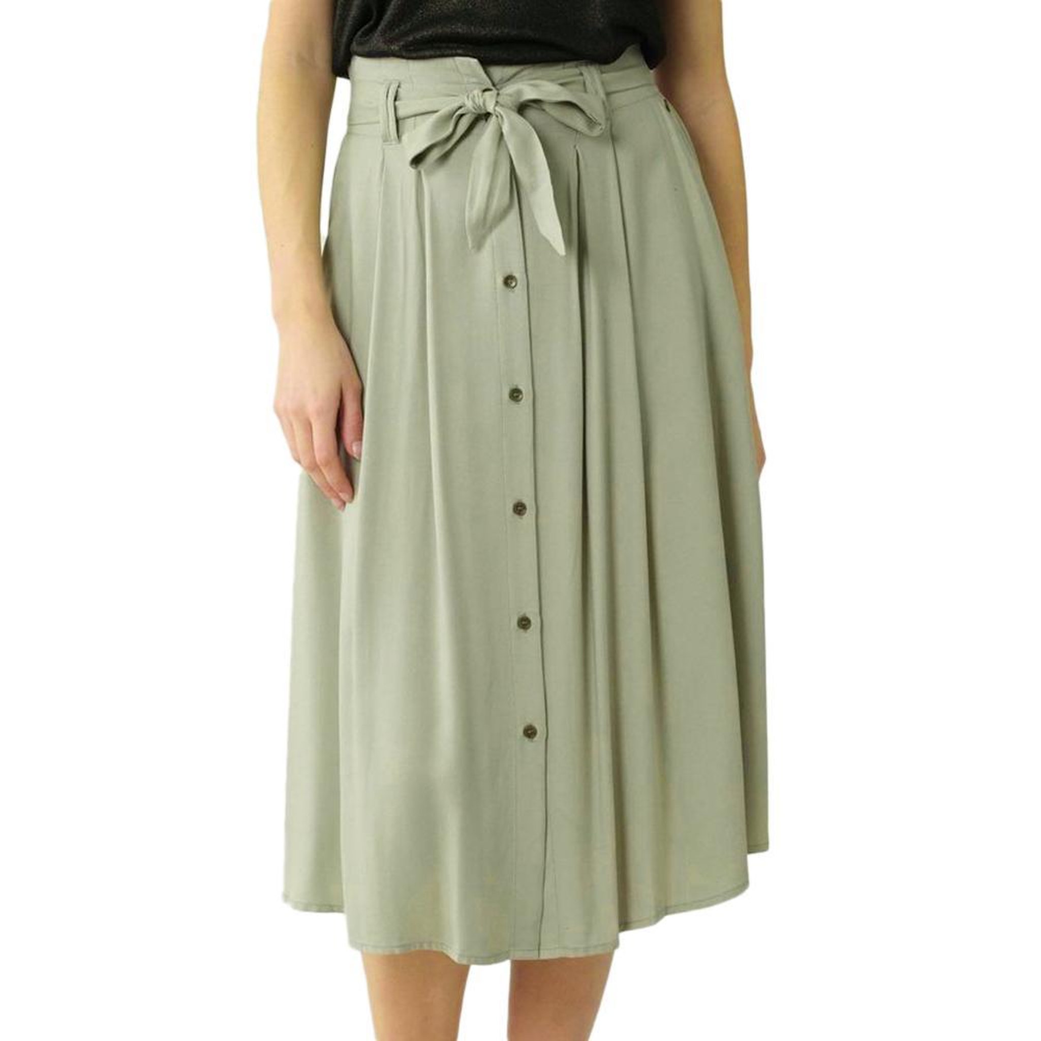 Deeluxe Jupe Kaki Femme Deeluxe Rosalia. Coloris disponibles : Vert
