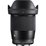 Sigma Sigma 16mm F1.4 DC DN | C MILC Objectif large Noir