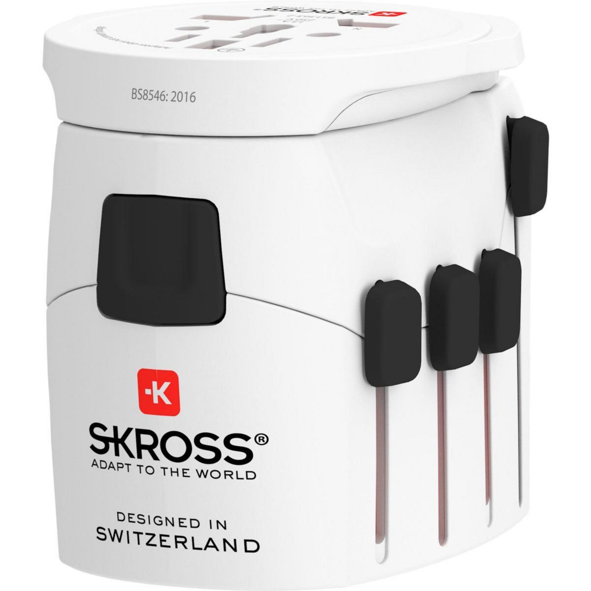 Skross Adaptateur de voyage Universel monde vers europe