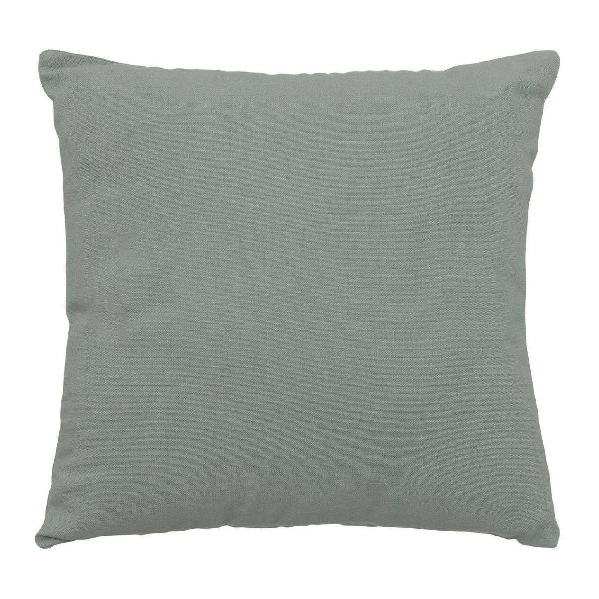 ATMOSPHERA Coussin déhoussable  jovi  38x38cm vert céladon