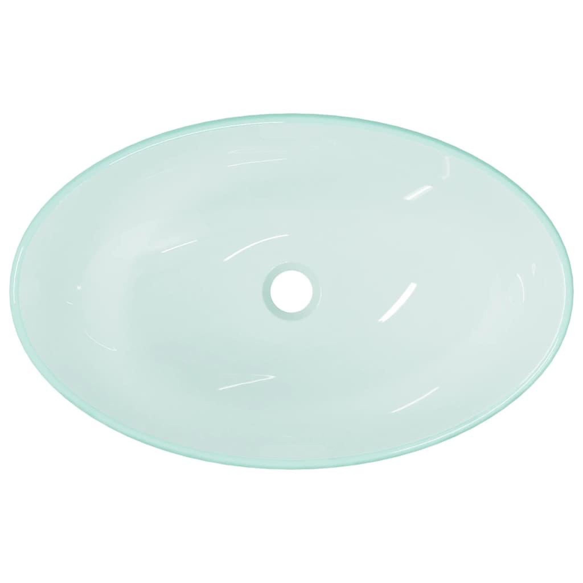 Voir la diapositive 5 : VIDAXL Lavabo Verre trempe 54,5x35x15,5 cm Depoli