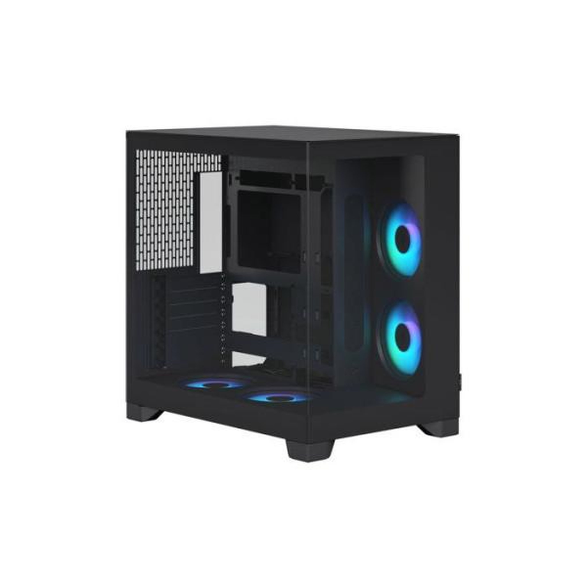 Voir la diapositive 2 : Fractal Design Boîtier PC - FRACTAL DESIGN - FD-C-POV2A-02 Pop 2 Vision Black RGB - Panneau vitré - Éclairage RGB - ATX