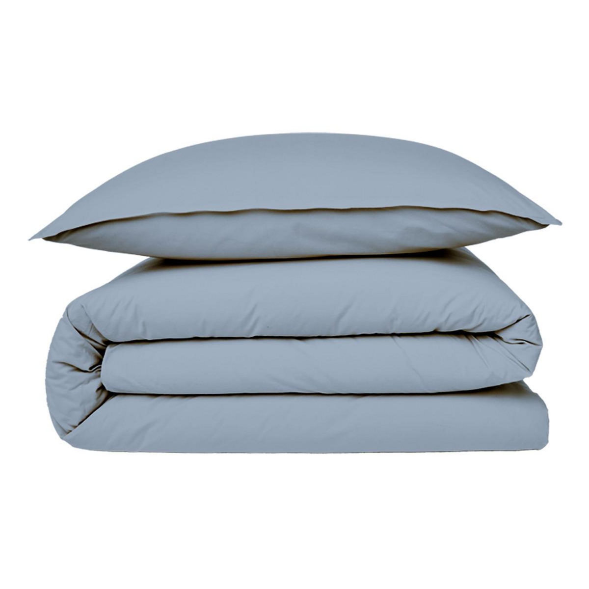 FUTURE HOME Housse de couette en coton 57 fils unie